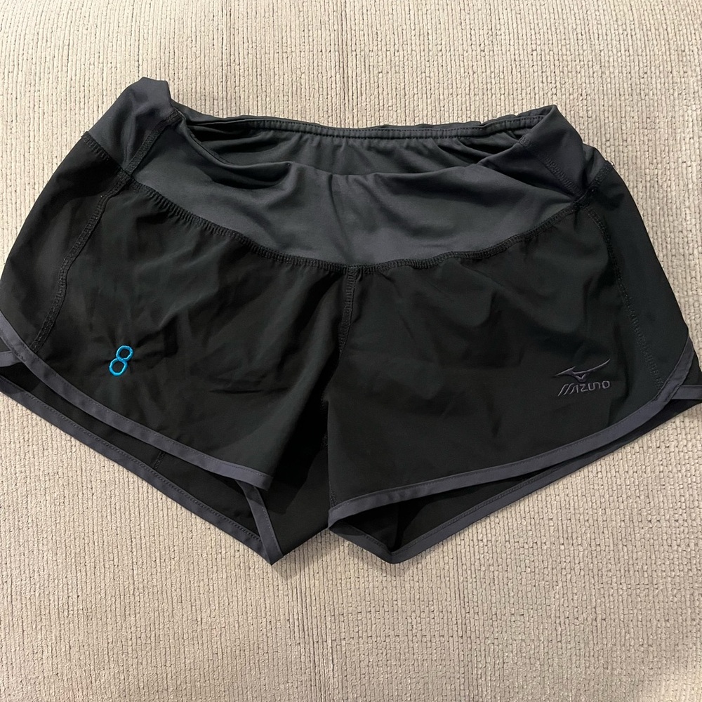 Mizuno- size small- black athletic shorts
